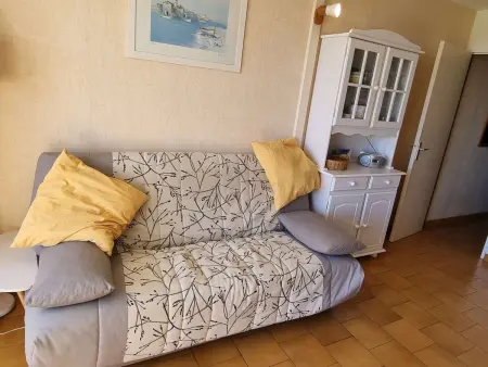 Charmant T2 climatisé avec piscine et parking à 20m de la mer, pour 5 pers - Photo 13