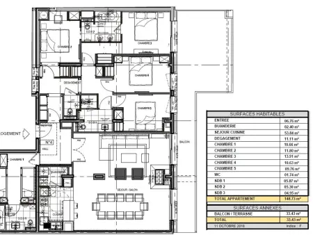 Appartement de Luxe aux Allues : 5 Ch, Skis aux Pieds, Terrasses, Services Premium - Photo 9
