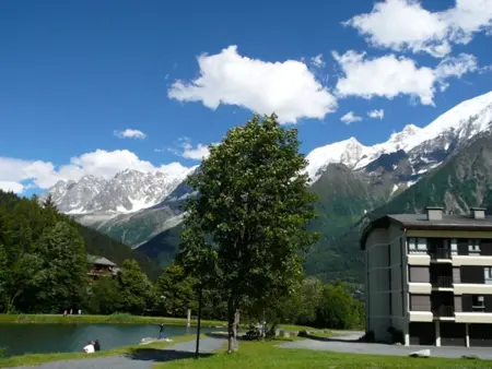 Studio 4 pers. proche télécabines avec balcon, Appartement 4 personnes à Les Houches - Photo 8