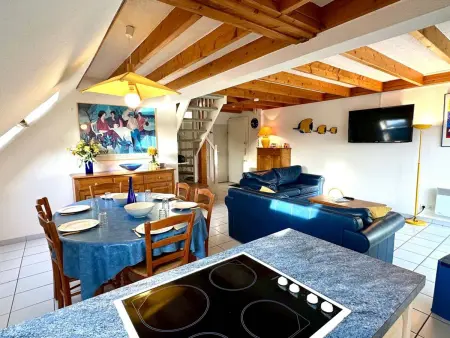 Carnac - Duplex T3 avec Piscine, 6 Couchages, Proche Plage - Photo 11