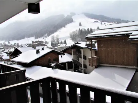 Charmant appartement 2 pièces + 2 coins nuit avec balcon au centre de La Clusaz, pour 4-6 personnes - Photo 10