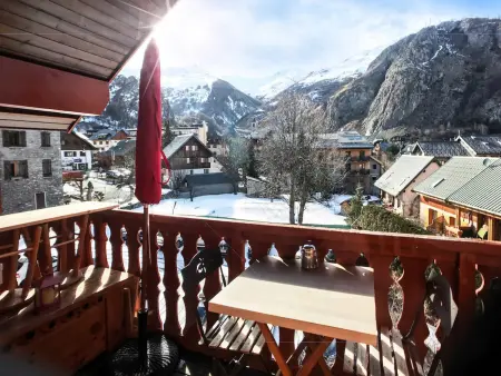 Studio cabine + mezzanine pour 4, balcon et vue Ouest à Valloire - Photo 11