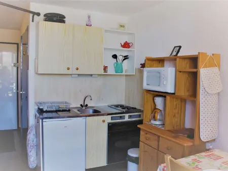 Studio calme pour 4 pers. à Risoul, proche pistes, animaux admis, parking gratuit - Photo 3