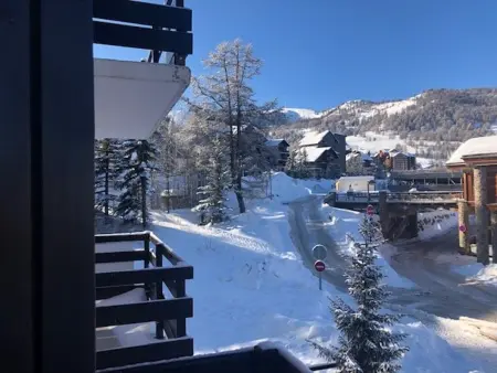 Studio calme pour 4 pers. à Risoul, proche pistes, animaux admis, parking gratuit - Photo 8
