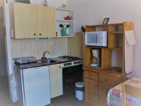 Studio calme pour 4 pers. à Risoul, proche pistes, animaux admis, parking gratuit - Photo 11