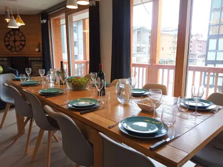 Superbe Appartement 8/10 pers, 105m², Centre Station, Accès Direct Pistes - Photo 2