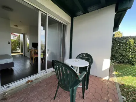 Studio central Cambo avec terrasse et parking, animaux acceptés - Photo 8