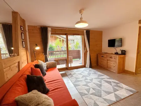 Charmant T3 au cœur de Samoëns avec jardin, parking et proche ski-bus - Photo 1