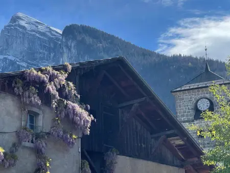 Charmant T3 au cœur de Samoëns avec jardin, parking et proche ski-bus - Photo 14