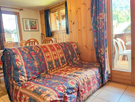 Appartement T2 au cœur du village avec parking, Appartement 6 personnes à Samoëns - Photo 4