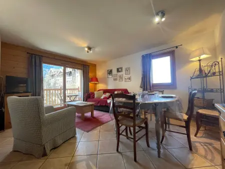 Appartement T3 au centre de Samoëns avec balcon, WIFI et parking - Photo 1