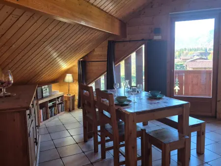 Confortable T2 proche télécabine Grand Massif, Appartement 5 personnes à Samoëns - Photo 1
