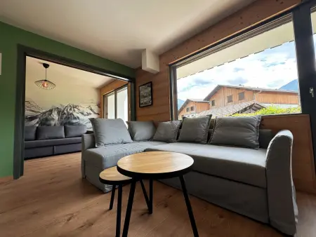 Cosy appartement avec jardin privé et WIFI à Samoëns - Photo 12
