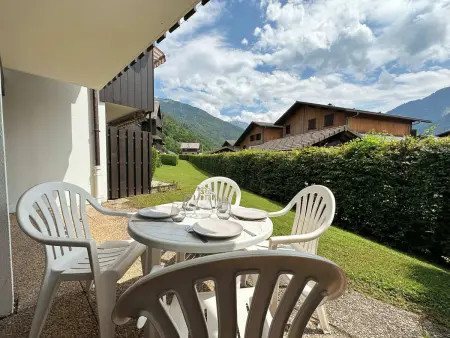 Cosy appartement avec jardin privé et WIFI à Samoëns - Photo 14