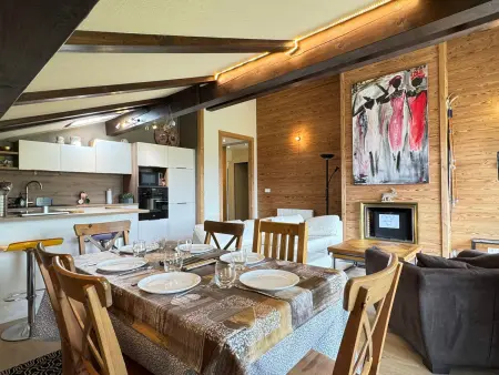 Appartement cosy avec balcon, wifi et garage aux Gets - Photo 3