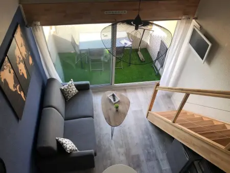 T2 Mezzanine 4 Pers, Vue Mer, Parking, Barcarès - Photo 1