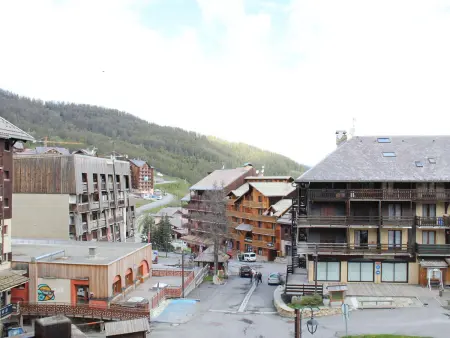 Studio cabine avec accès direct aux pistes, balcon, et piscine - 4 couchages, Risoul 1850 - Photo 18