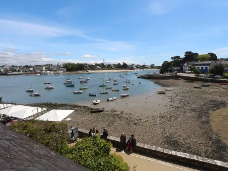 Combrit Sainte-Marine: T2 duplex rénové avec jardin privé et vue sur port - Photo 18