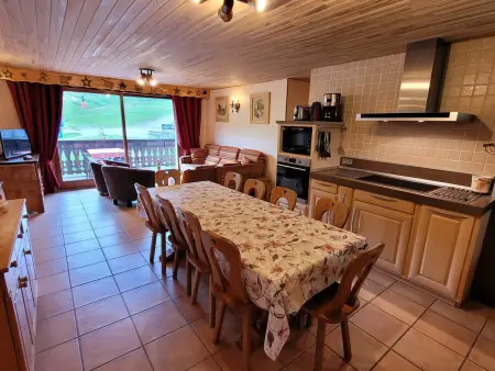 Appartement spacieux 10 pers, skis aux pieds, Les Gets, parking couvert - Photo 1