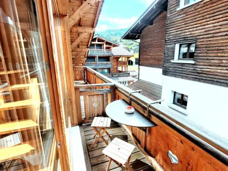 Chalet cosy au centre des Gets, 4-5 pers, balcon, garage - Photo 7
