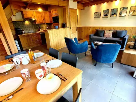 Duplex lumineux avec jardin, proche pistes, 6 pers, parking - Photo 1