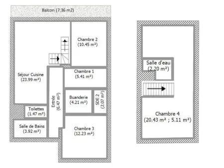 Charmant appartement 4 pièces au cœur des Gets avec balcon et parking - Photo 15