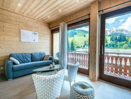 Grand Studio cabine, balcon, parking, centre La Clusaz - Photo 5