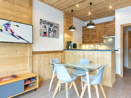 Grand Studio cabine, balcon, parking, centre La Clusaz - Photo 9