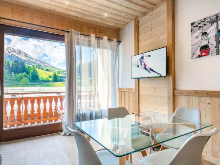 Grand Studio cabine, balcon, parking, centre La Clusaz - Photo 10