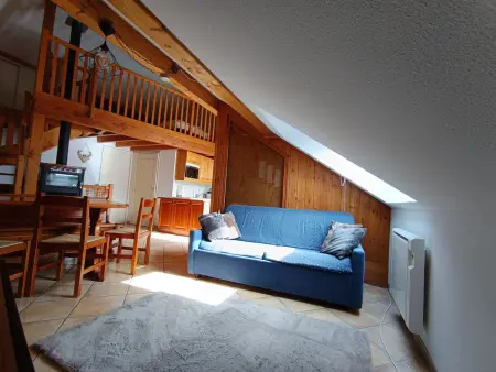 Grand duplex lumineux 4-6 pers., vue superbe, Montgenèvre - Photo 1