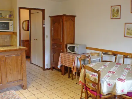 Appartement lumineux 2 pièces cabine, animaux admis, proche centre Samoëns - Photo 2