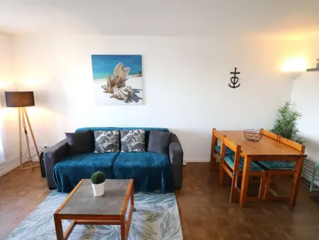 Spacieux 2 pièces avec terrasse, piscine et ascenseur à 400m de la plage - Photo 4