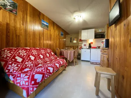 Appartement cosy 6 pers, Praz-sur-Arly, navette gratuite, parking, animaux admis - Photo 1