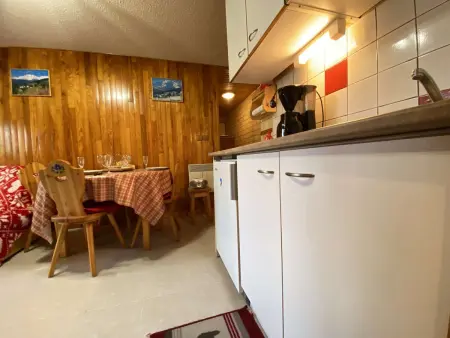 Appartement cosy 6 pers, Praz-sur-Arly, navette gratuite, parking, animaux admis - Photo 4
