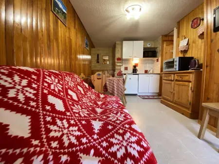 Appartement cosy 6 pers, Praz-sur-Arly, navette gratuite, parking, animaux admis - Photo 5