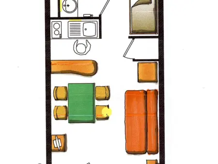 Studio cosy avec balcon, arrêt navette à 50m, Appartement 4 personnes à Le Grand Bornand - Photo 13