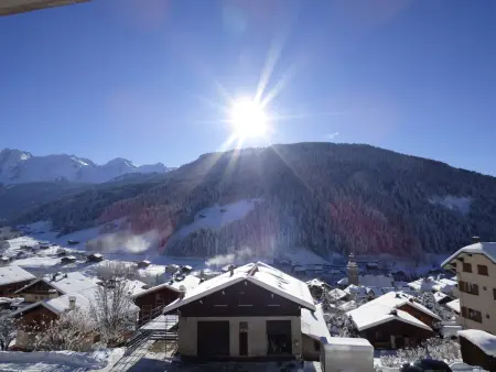 Studio cosy avec balcon, arrêt navette à 50m, Appartement 4 personnes à Le Grand Bornand - Photo 16