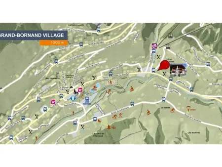 Superbe 5 pièces rénové avec sauna, hammam, jacuzzi, proche télécabines et village, idéal 12/14 pers. - Photo 35