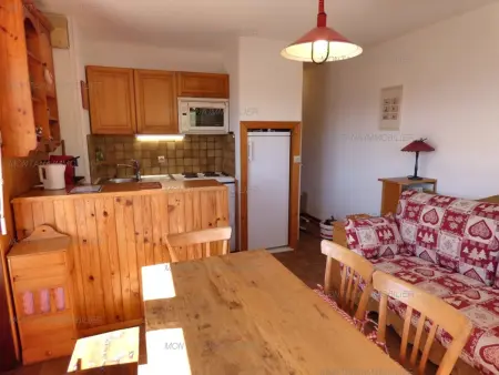 2 pièces + coin nuit, panoramique pistes, 4/6 pers., Vieux Village Chinaillon - Photo 3