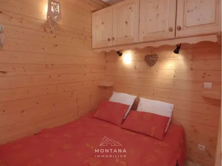 Studio rénové avec cabine - 26m² - 5 pers - Balcon exposé sud - Près skibus et remontées mécaniques - Photo 5