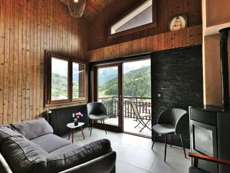 Bel appartement rénové pour 8 personnes au Grand-Bornand avec parking privé - Photo 2