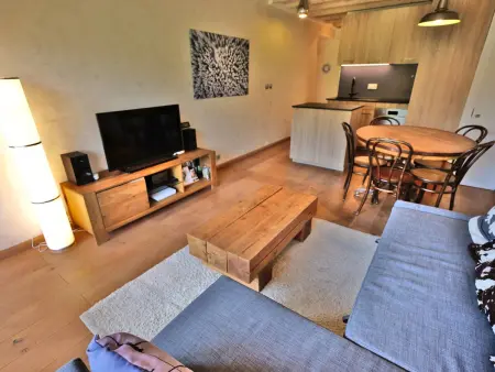Bel appartement rénové pour 6 au Grand-Bornand, balcon exposé sud - Photo 13