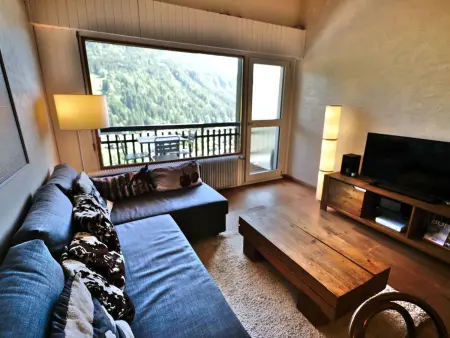 Bel appartement rénové pour 6 au Grand-Bornand, balcon exposé sud - Photo 14