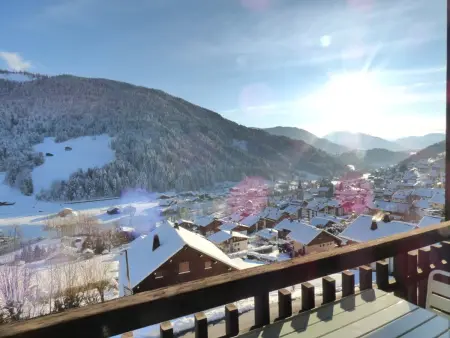 Bel appartement rénové pour 6 au Grand-Bornand, balcon exposé sud - Photo 21