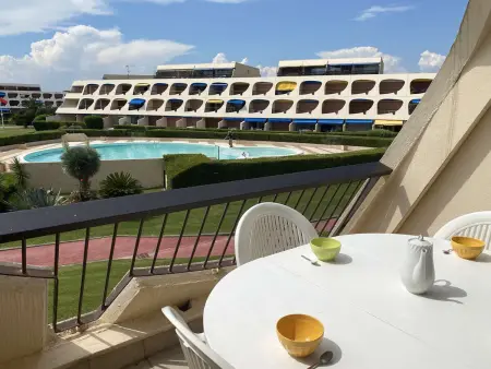 Studio 4 pers avec piscine et terrasse, Port Camargue - Photo 6