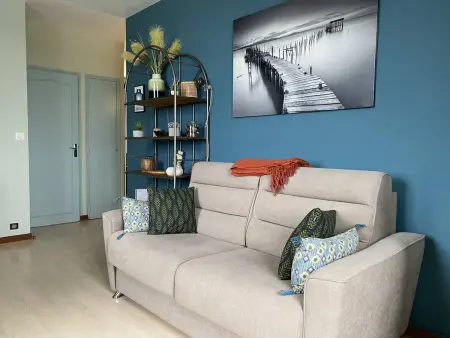 Appartement 1 chambre avec WIFI, parking, animaux admis à Perros-Guirec - Photo 15