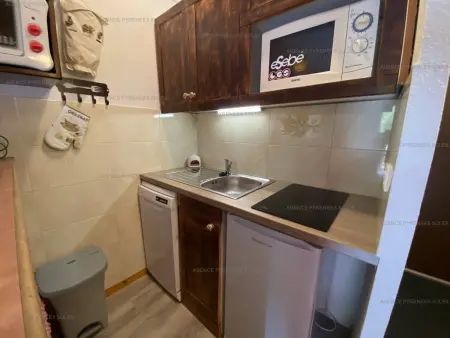Appartement T2 au pied des pistes, 4 couchages, Les Angles - Balcon, Wifi, Parking - Photo 1