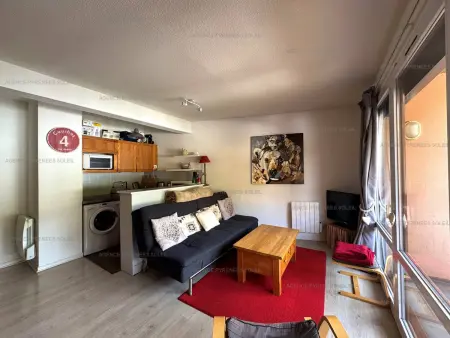 Appartement 2* 6 Couchages au Pied des Pistes avec Balcon et Parking – Les Angles - Photo 2