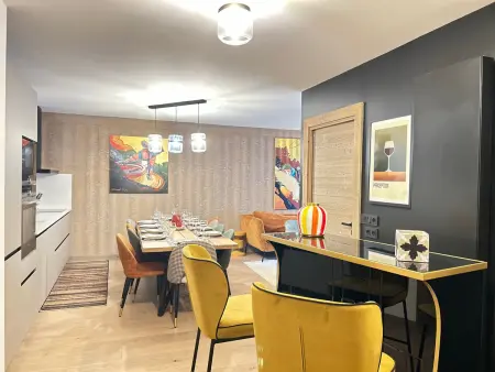 Appartement de Standing au Coeur des Gets, 3 Chambres, 10 Couchages, Parking, Proche Pistes et Commerces - Photo 1