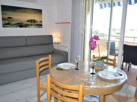 Studio Cabine 4 pers, proche mer, clim, parking, animaux ok - Photo 1